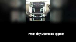 Массивный 13,6-дюймовый экран в стиле Tesla для Land Cruiser Prado (TZG1801/1802)